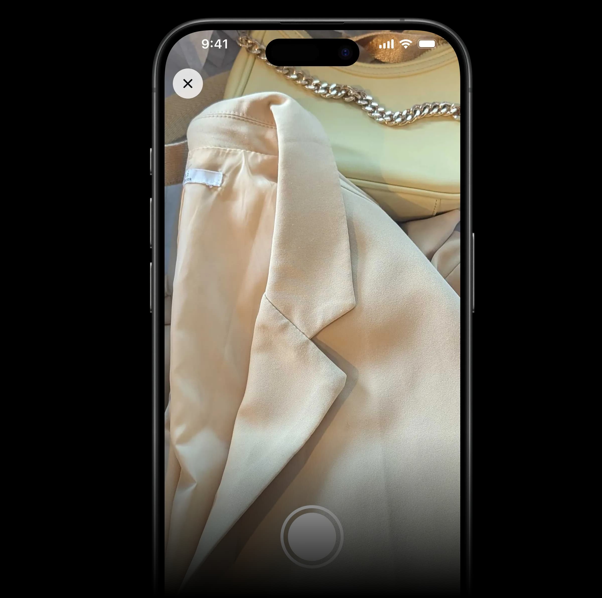 Take a picture of items